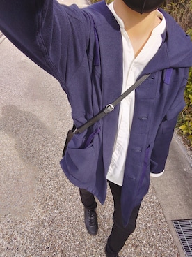「WHIZLIMITED（ウィズリミテッド）のアイテム（その他アウター）」を使った、fumiさん（メンズ・171cm）の冬コーディネート