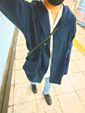 「WHIZLIMITED（ウィズリミテッド）のアイテム（その他アウター）」を使った、fumiさん（メンズ・171cm）の春コーディネート
