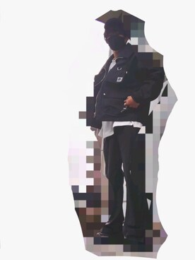 「FLAGSTUFF（フラグスタフ）のアイテム（ジャケット/アウター）」を使った、fumiさん（メンズ・171cm）の春コーディネート