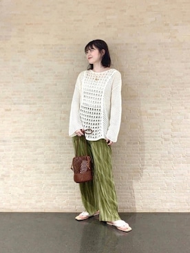 ぽちさん（レディース・158cm）の春コーディネート