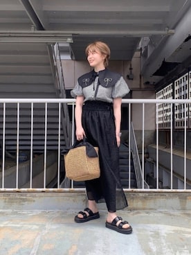 ぽちさん（レディース・158cm）の春コーディネート