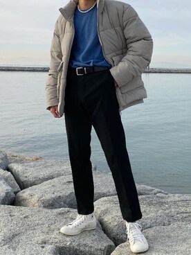 Zara ザラ のダウンジャケット コート グレー系 を使ったメンズ人気ファッションコーディネート Wear Zara ザラ のダウンジャケット コート グレー系 を使ったメンズ人気ファッションコーディネート Wear