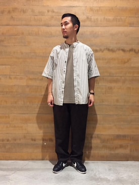 AOKI NISHIKAWAさん（メンズ・168cm）の夏コーディネート