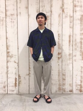 AOKI NISHIKAWAさん（メンズ・168cm）の春コーディネート