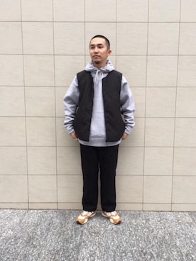 「RECOMMEND  ITEM STYLING」｜「アイテム（その他アウター）」を使った、AOKI NISHIKAWAさん（メンズ・168cm）の秋コーディネート