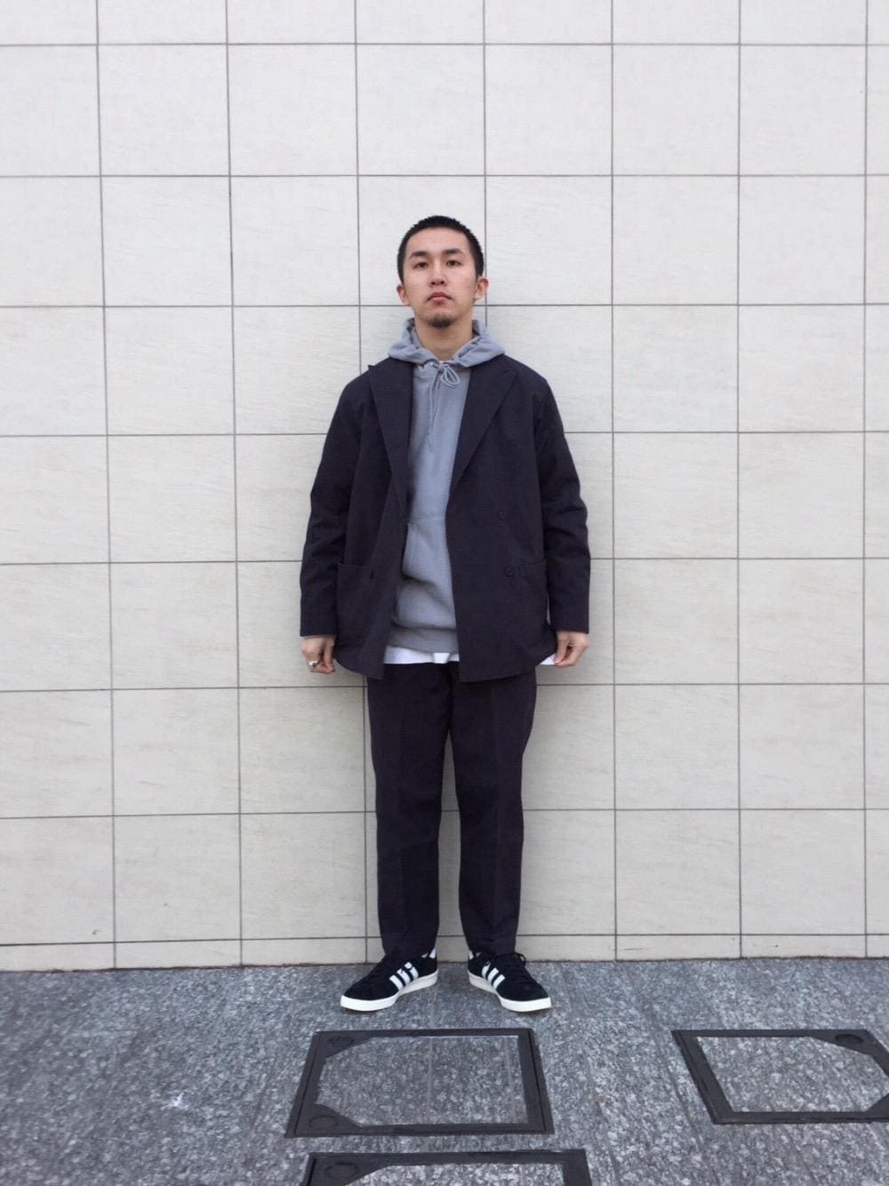 Steven Alan スティーブンアラン 4B ダブル ジャケット ブラック Steven Alan（スティーブンアラン）の「＜Steven Alan＞ DUCK 4B