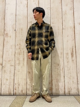 「RECOMMEND  ITEM STYLING」｜「アイテム（モカシン/デッキシューズ）」を使った、AOKI NISHIKAWAさん（メンズ・168cm）の夏コーディネート