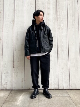「RECOMMEND  ITEM STYLING」｜「アイテム（その他アウター）」を使った、AOKI NISHIKAWAさん（メンズ・168cm）の秋コーディネート
