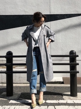 Ungrid STAFFさん（レディース・163cm）の春コーディネート