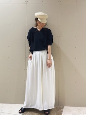 Ungrid STAFFさん（レディース・161cm）の春コーディネート