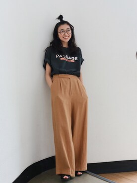 Ungrid STAFFさん（レディース・164cm）の春コーディネート