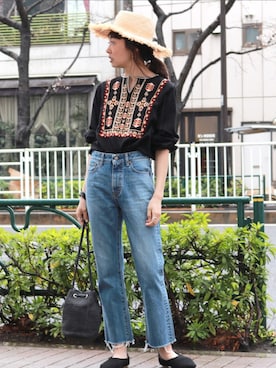 Ungrid STAFFさん（レディース・160cm）の春コーディネート