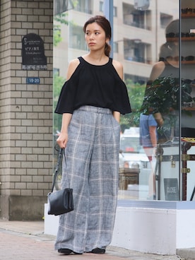 Ungrid STAFFさん（レディース・160cm）の春コーディネート