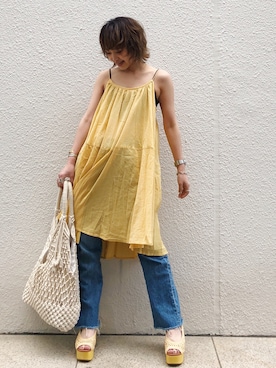 Ungrid STAFFさん（レディース・149cm）の夏コーディネート