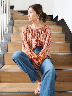 Ungrid STAFFさん（レディース・162cm）の夏コーディネート