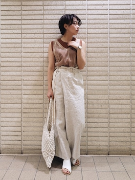 Ungrid STAFFさん(レディース・162cm)の春コーディネート