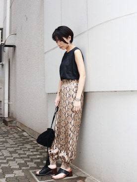 Ungrid STAFFさん（レディース・164cm）の春コーディネート