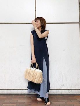 Ungrid STAFFさん（レディース・150cm）の夏コーディネート