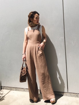 Ungrid STAFFさん（レディース・149cm）の夏コーディネート