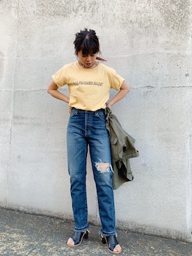 Ungrid STAFFさん（レディース・153cm）の夏コーディネート