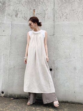 Ungrid STAFFさん（レディース・153cm）の夏コーディネート