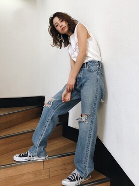 Ungrid STAFFさん(レディース・155cm)の夏コーディネート