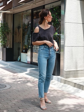 Ungrid STAFFさん（レディース・165cm）の夏コーディネート