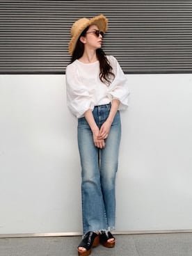 Ungrid STAFFさん（レディース・160cm）の夏コーディネート