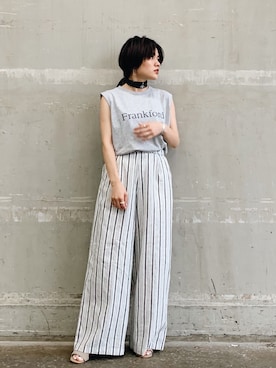 Ungrid STAFFさん（レディース・150cm）の夏コーディネート