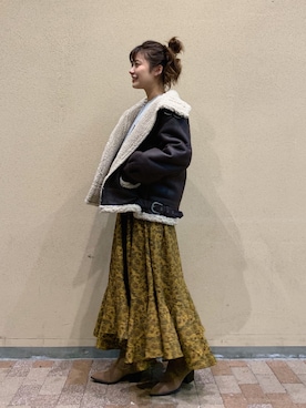 Ungrid STAFFさん(レディース・157cm)の秋コーディネート