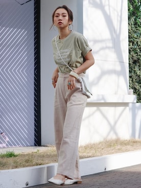 Ungrid STAFFさん（レディース・167cm）の春コーディネート