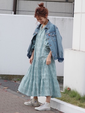 Ungrid STAFFさん（レディース・163cm）の春コーディネート