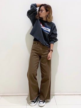 Ungrid STAFFさん(レディース・160cm)の春コーディネート