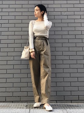Ungrid STAFFさん(レディース・160cm)の春コーディネート