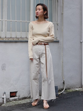 Ungrid STAFFさん（レディース・166cm）の春コーディネート