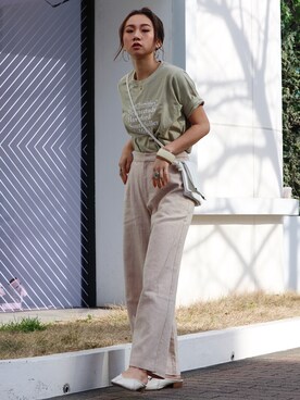 Ungrid STAFFさん（レディース・167cm）の春コーディネート