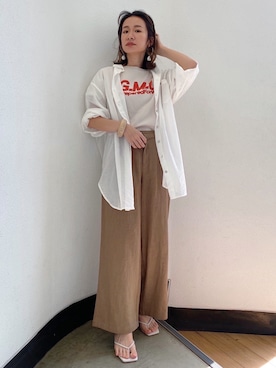 Ungrid STAFFさん（レディース・166cm）の春コーディネート