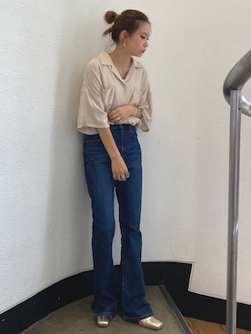 Ungrid STAFFさん（レディース・153cm）の夏コーディネート