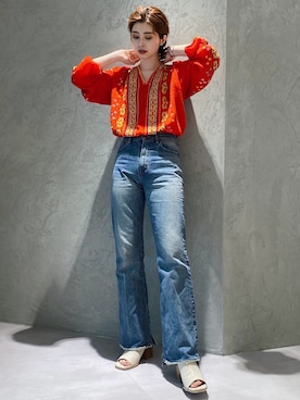 Ungrid STAFFさん（レディース・165cm）の夏コーディネート