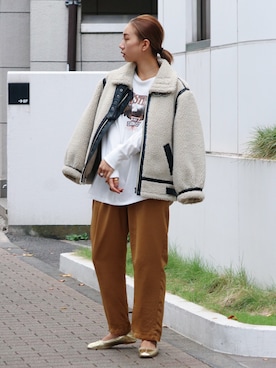 Ungrid STAFFさん（レディース・167cm）の秋コーディネート