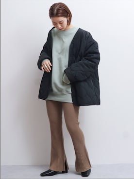 Ungrid STAFFさん（レディース・153cm）の冬コーディネート