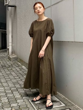 Ungrid アングリッド のワンピース ドレスを使った人気ファッションコーディネート ユーザー ショップスタッフ Wear