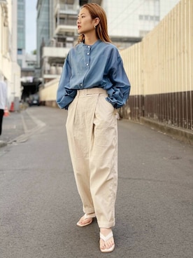 Ungrid STAFFさん（レディース・155cm）の夏コーディネート