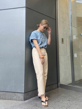 Ungrid STAFFさん（レディース・167cm）の夏コーディネート