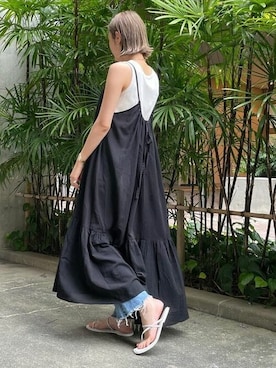 Ungrid STAFFさん（レディース・164cm）の夏コーディネート