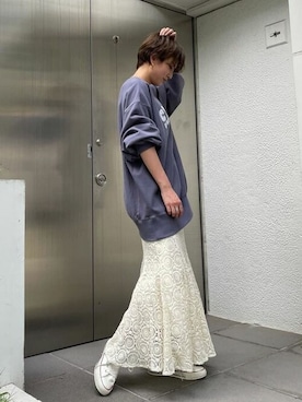 Ungrid STAFFさん（レディース・162cm）の夏コーディネート