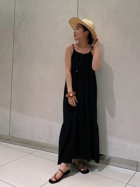 Ungrid STAFFさん（レディース・155cm）の夏コーディネート