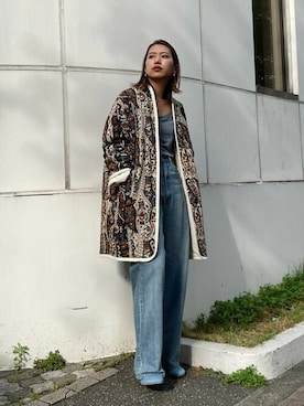 「Ungrid（アングリッド）のアイテム（ブルゾン）」を使った、Ungrid STAFFさん（レディース・161cm）の夏コーディネート