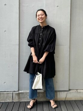 Ungrid STAFFさん（レディース・157cm）の夏コーディネート