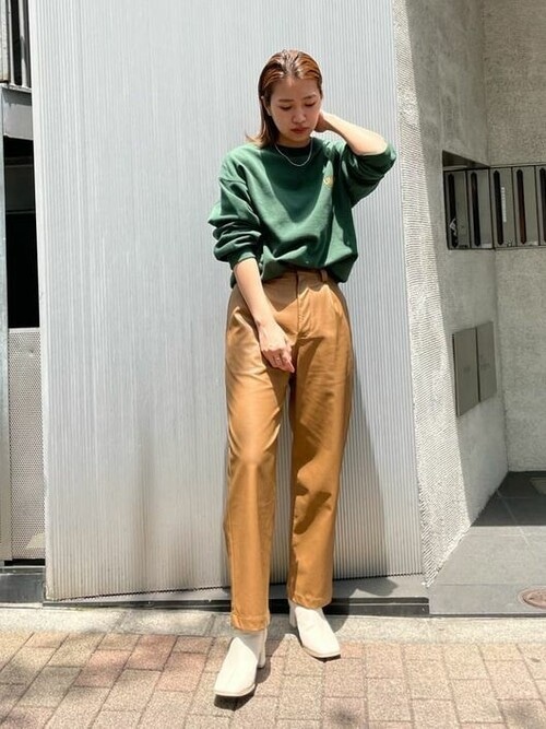 Ungrid Staff Ungrid Ungridのスウェットを使ったコーディネート Wear